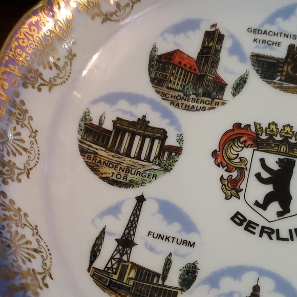 ANTIQUE DECORATIVE PLATE - Picture 6 of 7